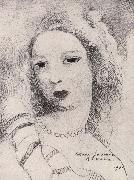 Marie Laurencin Portrait of Femail china oil painting artist